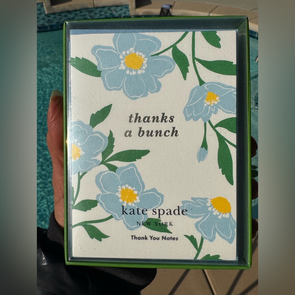 Kate Spade Floral Thank You Cards - Picture 5 of 5